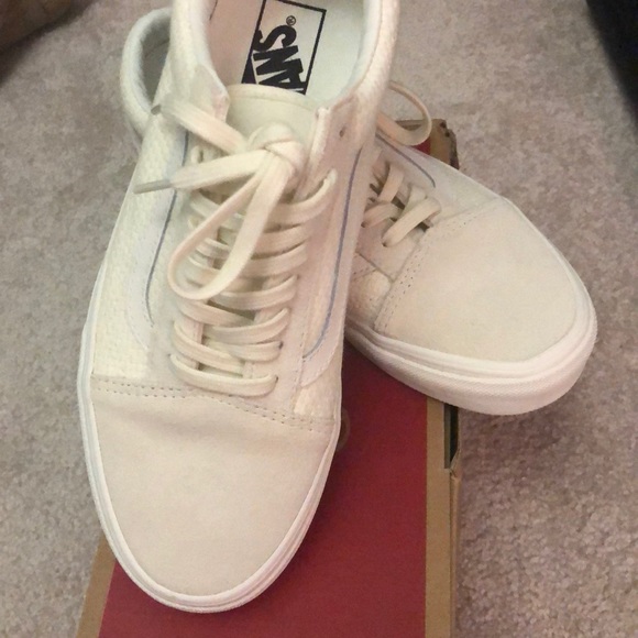 Vans Shoes - Vans Old skool White shoes Madewell NWT